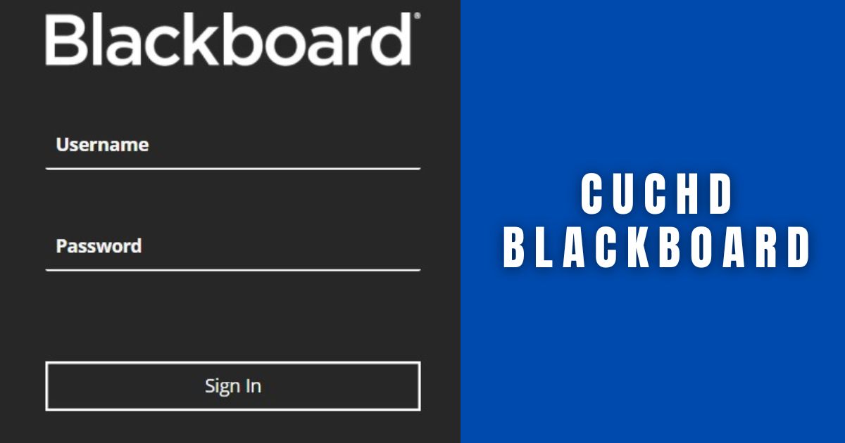 CUCHD Blackboard